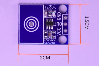 ماژول سنسور خازنی تاچ ( لمسی ) TTP223