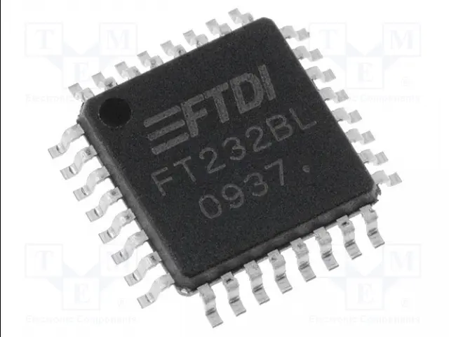 تراشه مبدل USB به سریال FT232BL پکیج SMD  