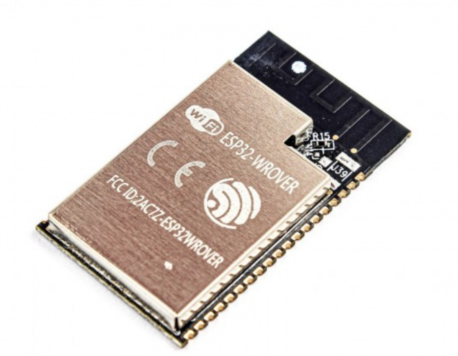 ماژول ESP32-WROVER دارای بلوتوث ، وایفای داخلی و هسته ESP32 دارای آنتن PCB