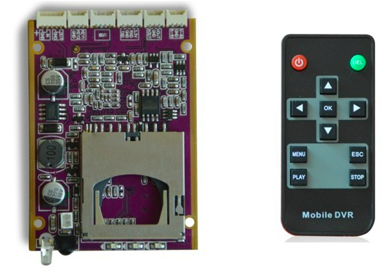 DVRتک کانال پرتابل با قابلیت ذخیره سازی ویدیو روی کارت حافظه و هارد +اتصال GPS