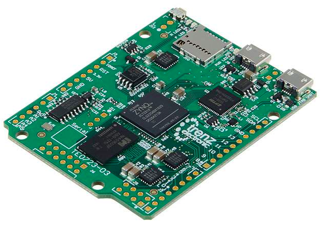 برد پردازش سیگنال صوتی و تصویری TE0723 Embedded Module ARM Cortex-A9 Zynq-7000 (Z-7010) 512MB  ساخت شرکت Trenz Electronicسازگار با آردوینو