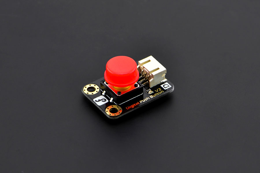 Digital Push Button (Red)