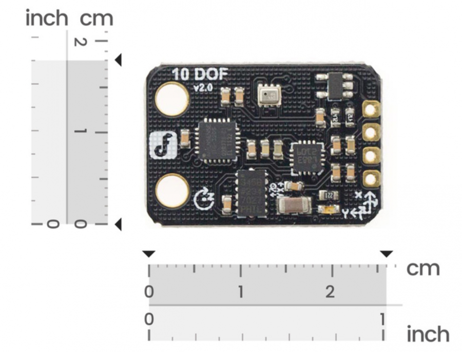ماژول سنسور IMU (ADXL345+ITG3205+VCM5883L+BMP280)