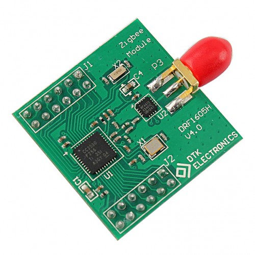 ماژول بیسیم زیگبی CC2530 با برد 1600 متر همراه با آنتن - Serial UART Zigbee wireless module