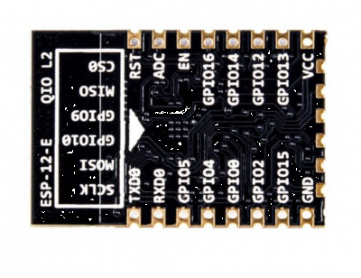 ماژول وای فای ESP-12E دارای هسته وایفای ESP8266