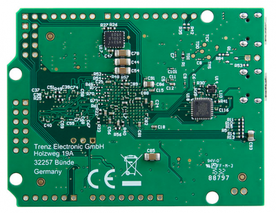 برد پردازش سیگنال صوتی و تصویری TE0723 Embedded Module ARM Cortex-A9 Zynq-7000 (Z-7010) 512MB  ساخت شرکت Trenz Electronicسازگار با آردوینو