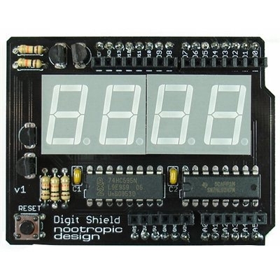 4x 7-Segment Arduino Compatible Digit Shield
