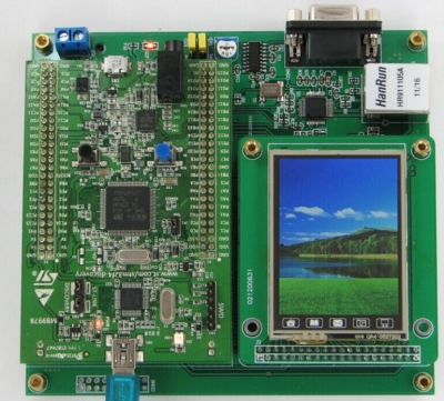 برد توسعه دیسکاوری STM32F4 به همراه نمایشگر تاچTFT