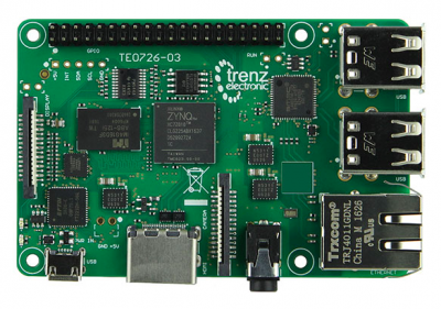 برد پردازش سیگنال صوتی و تصویری Embedded Module Zynq-7000 (Z-7010) 667MHz 512MB 16MB ساخت شرکت Trenz Electronic